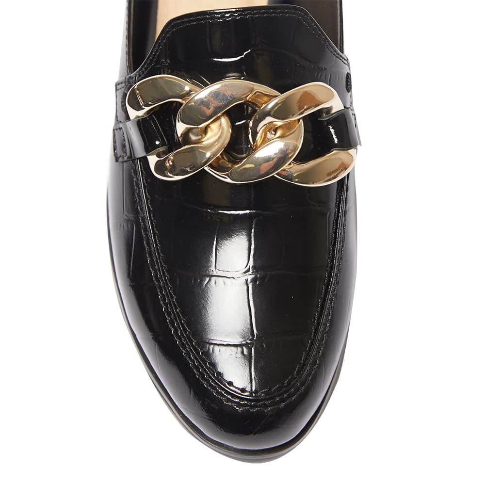 Pivot Loafer in Black Leather | Sandler | Shoe HQ