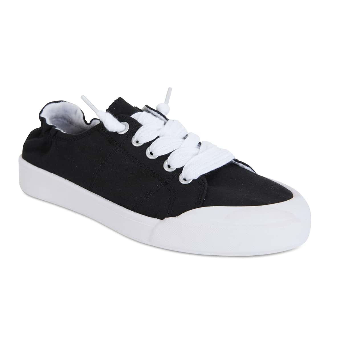 Switch Sneaker in Black Canvas | Sandler | Shoe HQ