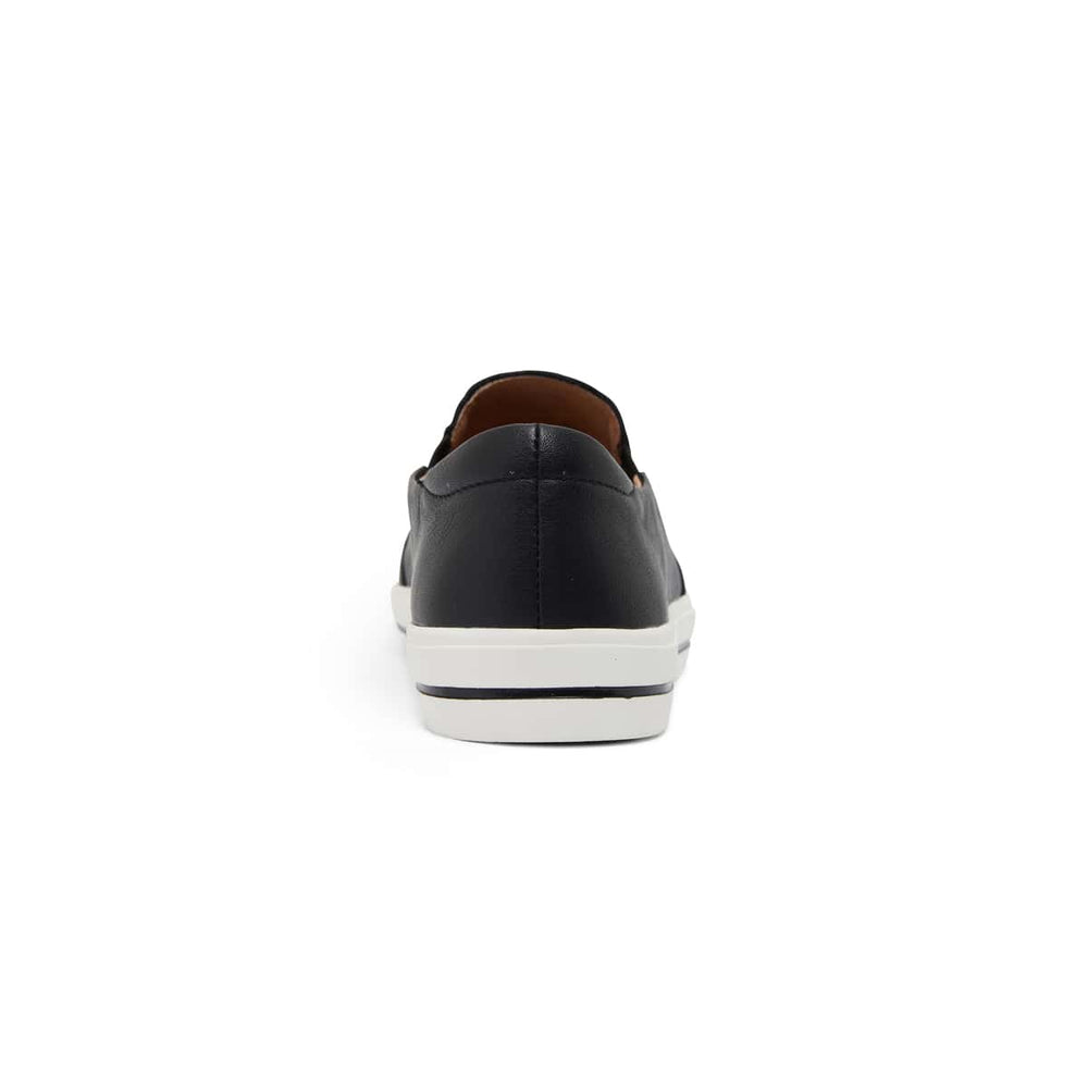 Tandem Sneaker in Black Leather | Sandler | Shoe HQ