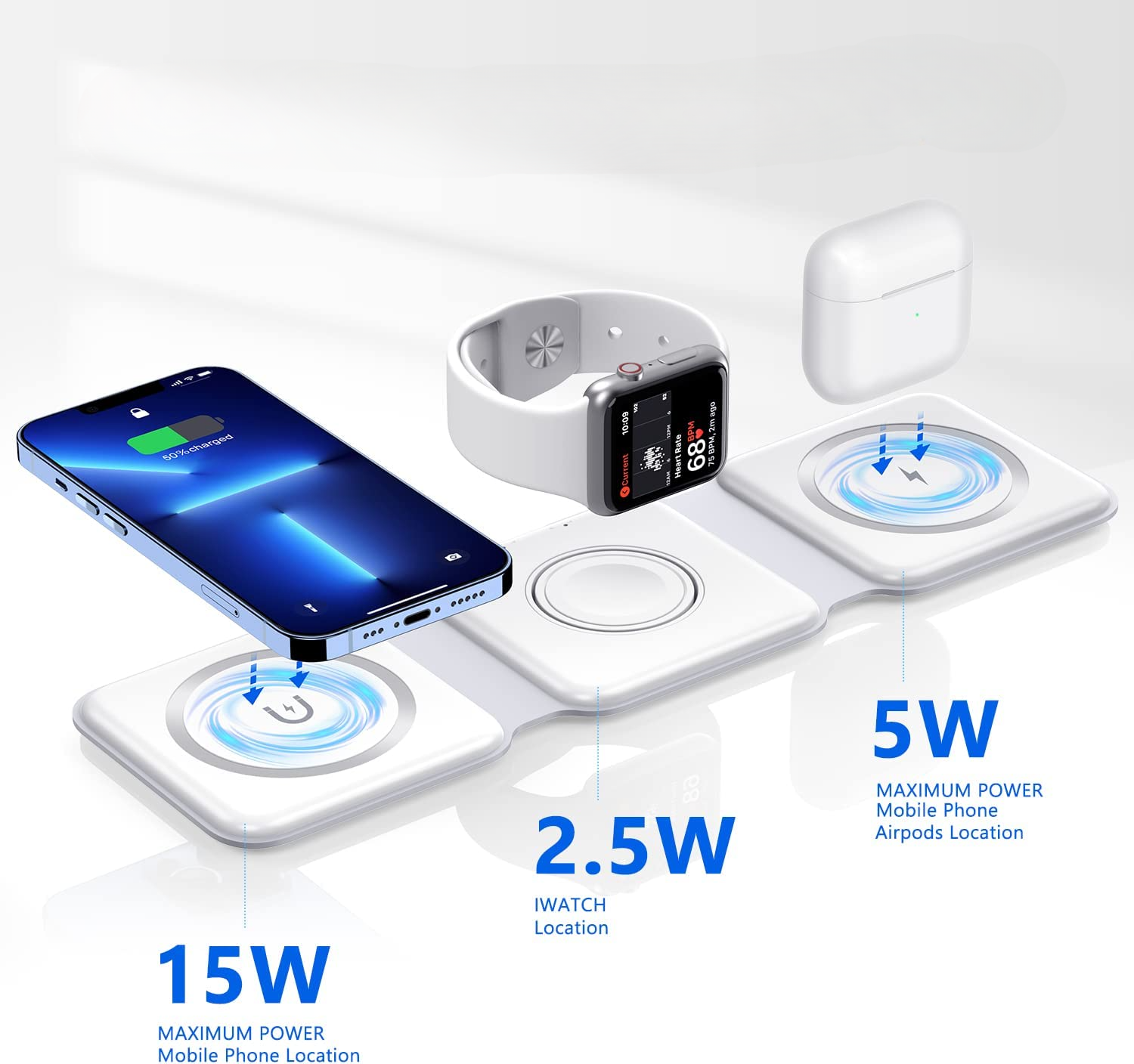 3 in 1 wireless charger