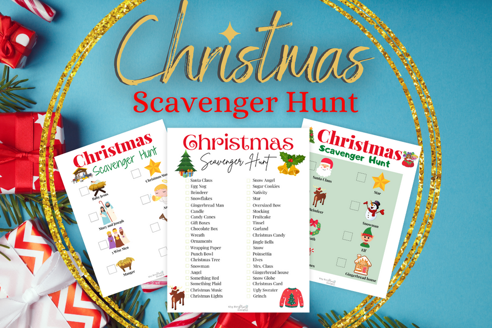 Christmas Scattergories – Why Not Mom