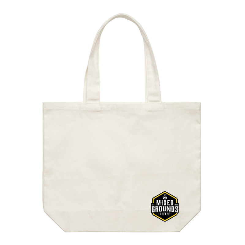 Cream Shopper Shoulder Bag