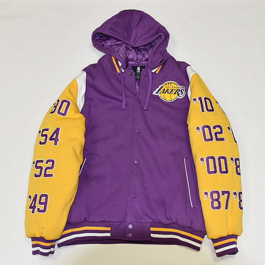 lakers baseball jacket