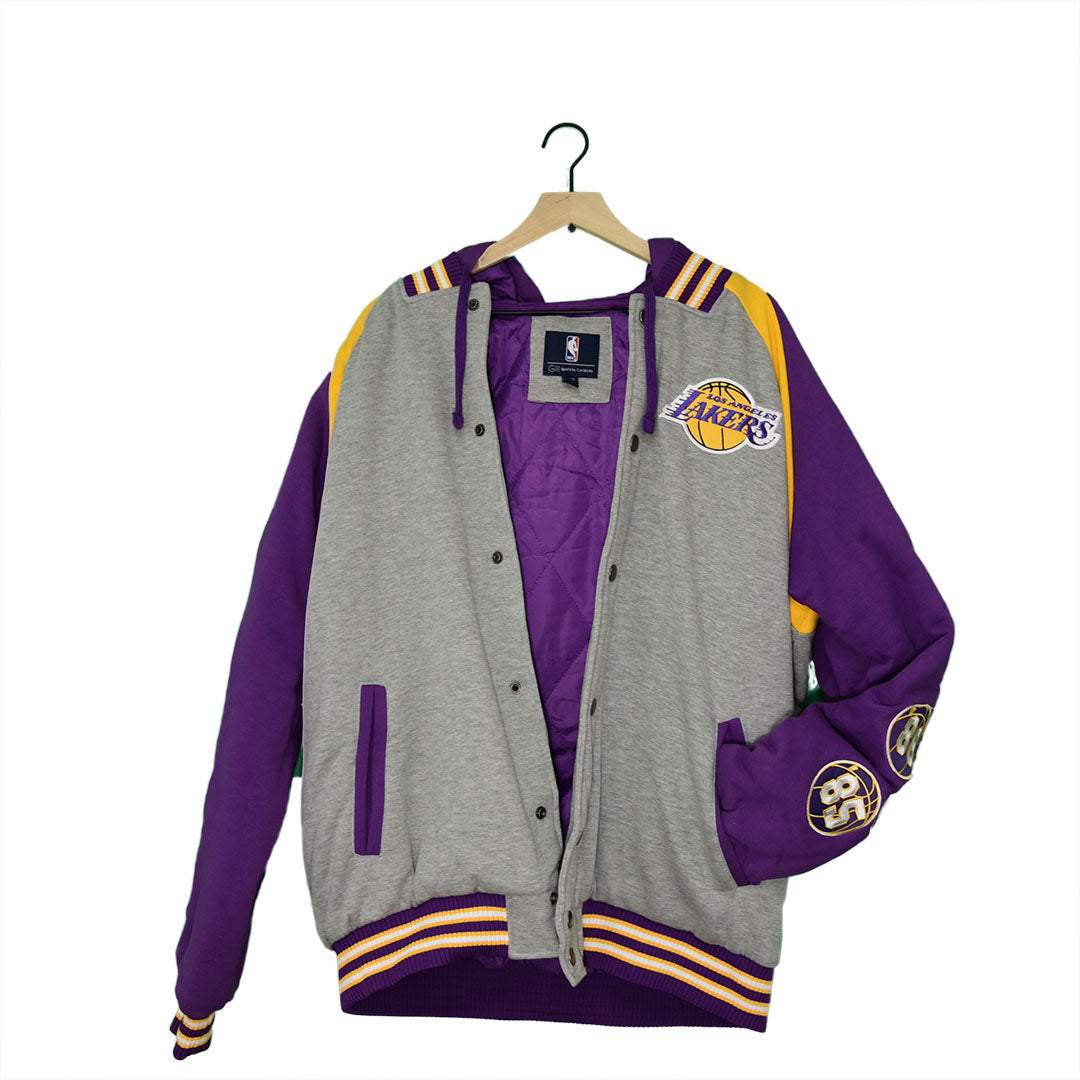 champion men's city classic letterman jacket