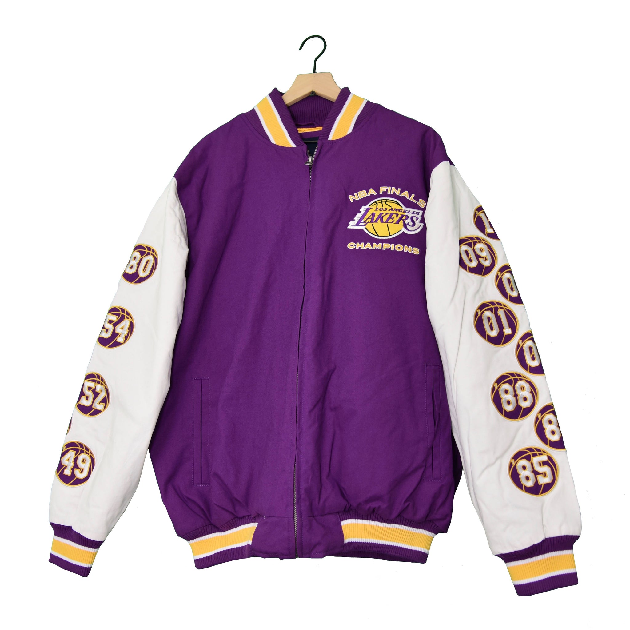 old school lakers jacket