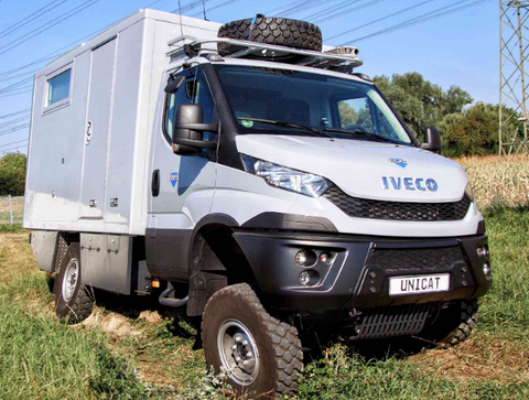 Iveco daily camper 4x4 