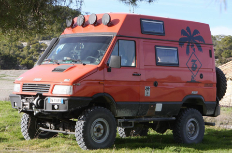 iveco daily camper 4x4 