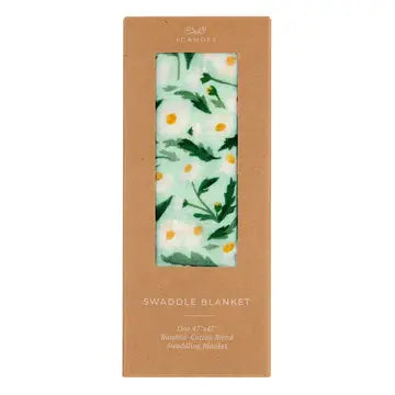 Montauk Daisy Baby Swaddle
