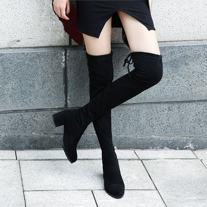 long knee boots