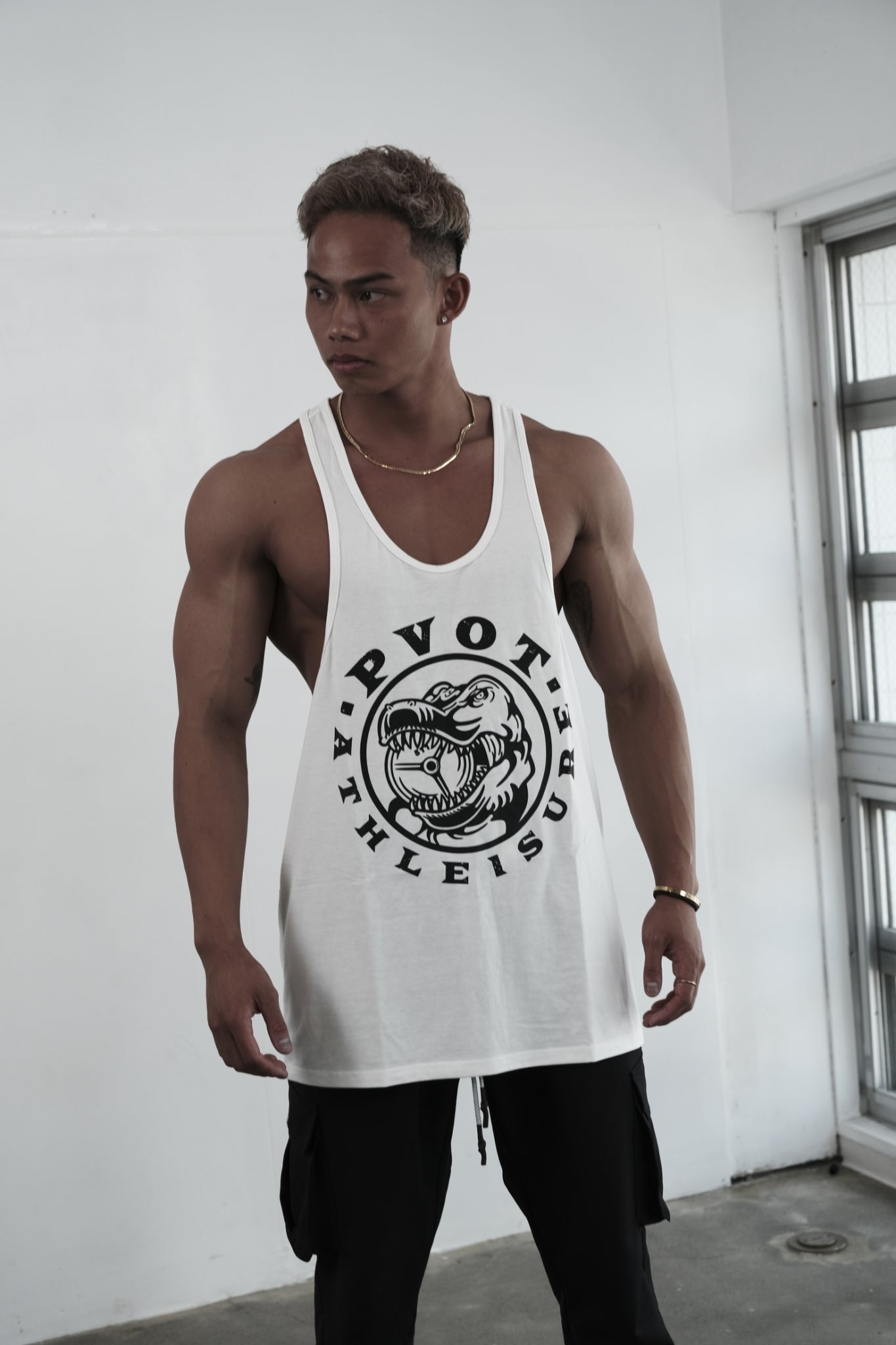 Pvot Athleisure Stringer (White)