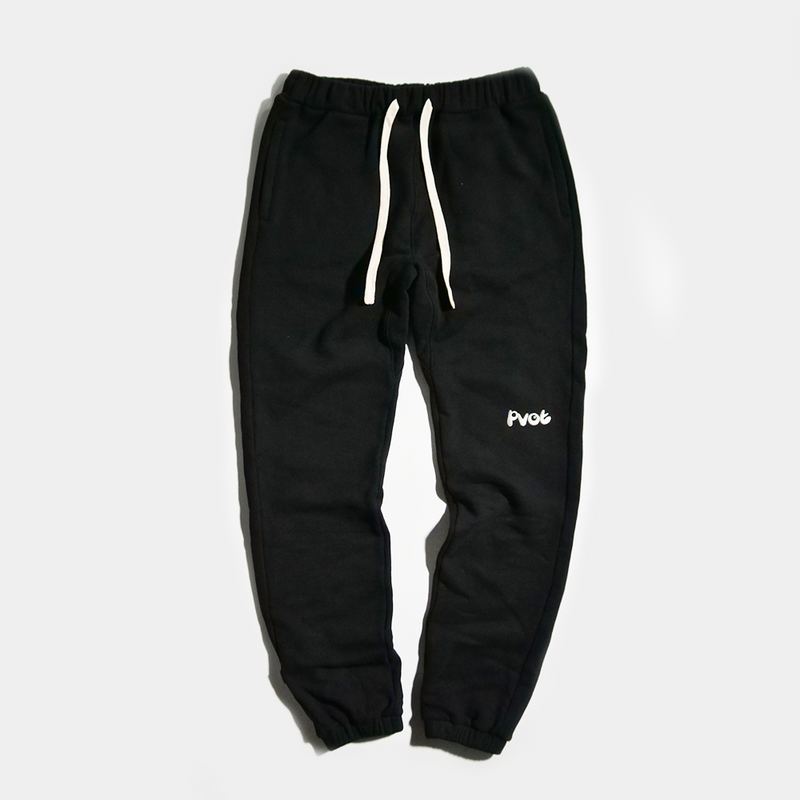 【通販 PVOT PREMIUM SWEAT PANTS BLACK サイズM kids-nurie.com