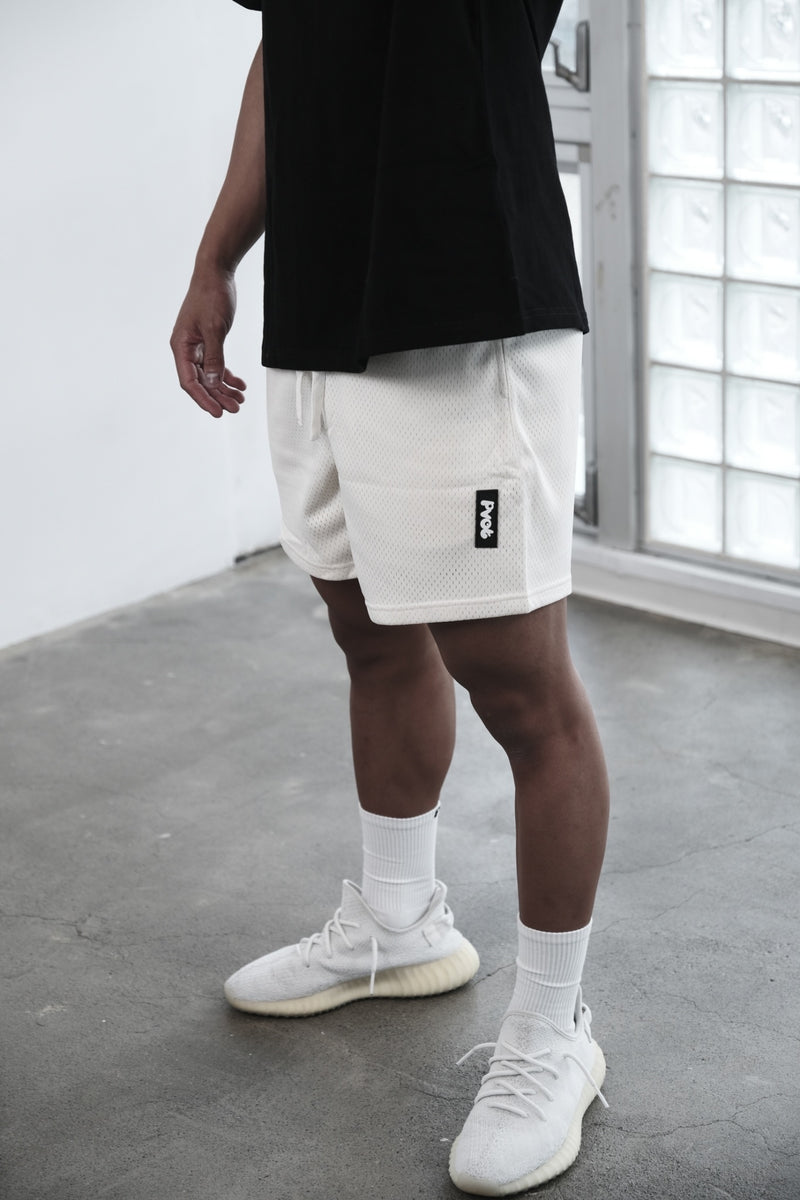 Pvot Mesh Shorts L cream | tspea.org