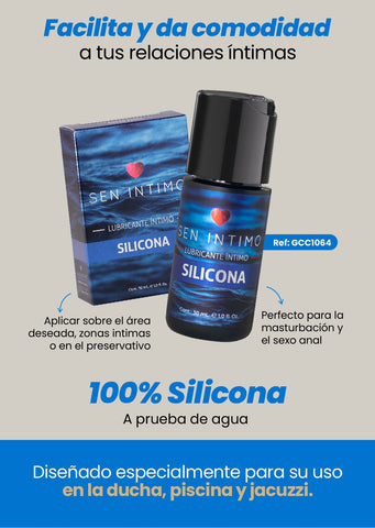 lubricante de silicona de sen intimo