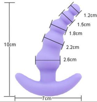vibrador anal tauro con las medidas del plug anal