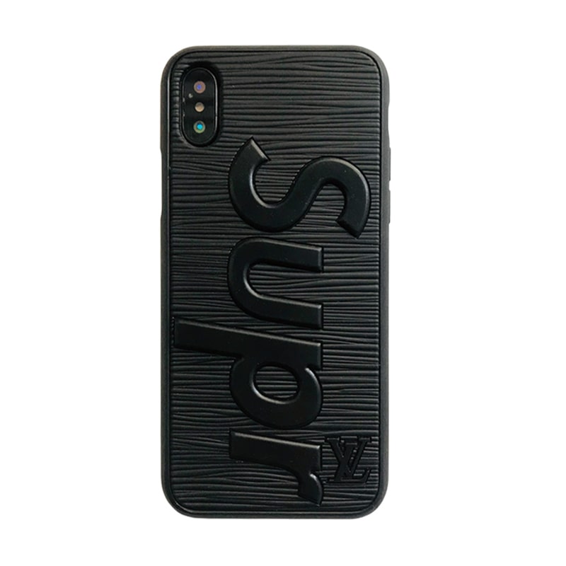 Supreme X Louis Vuitton Iphone Case Black Shoptacase