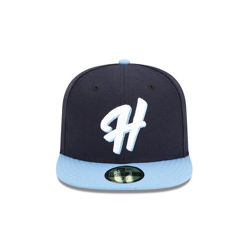 New Era 59fifty Official Road Cap Low Crown Hillsboro Hops Hillsboro Hops Store Official Store