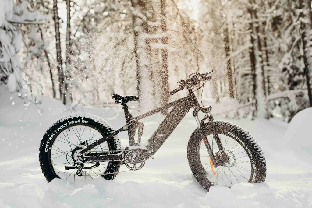 Radfahren im Winter: Trotz Schnee und Glätte mit dem Rad sicher sein