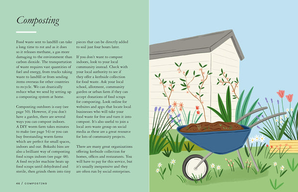 Grow Green: Tips and Advice for Gardening with Intention - by Jen Chillingsworth (Hardback)