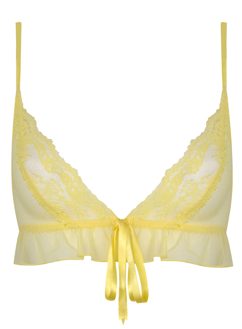 Elm Row Bra | Yellow | Myla