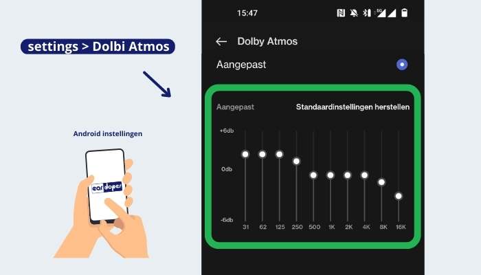 Equalizer Android Dolby Atmos