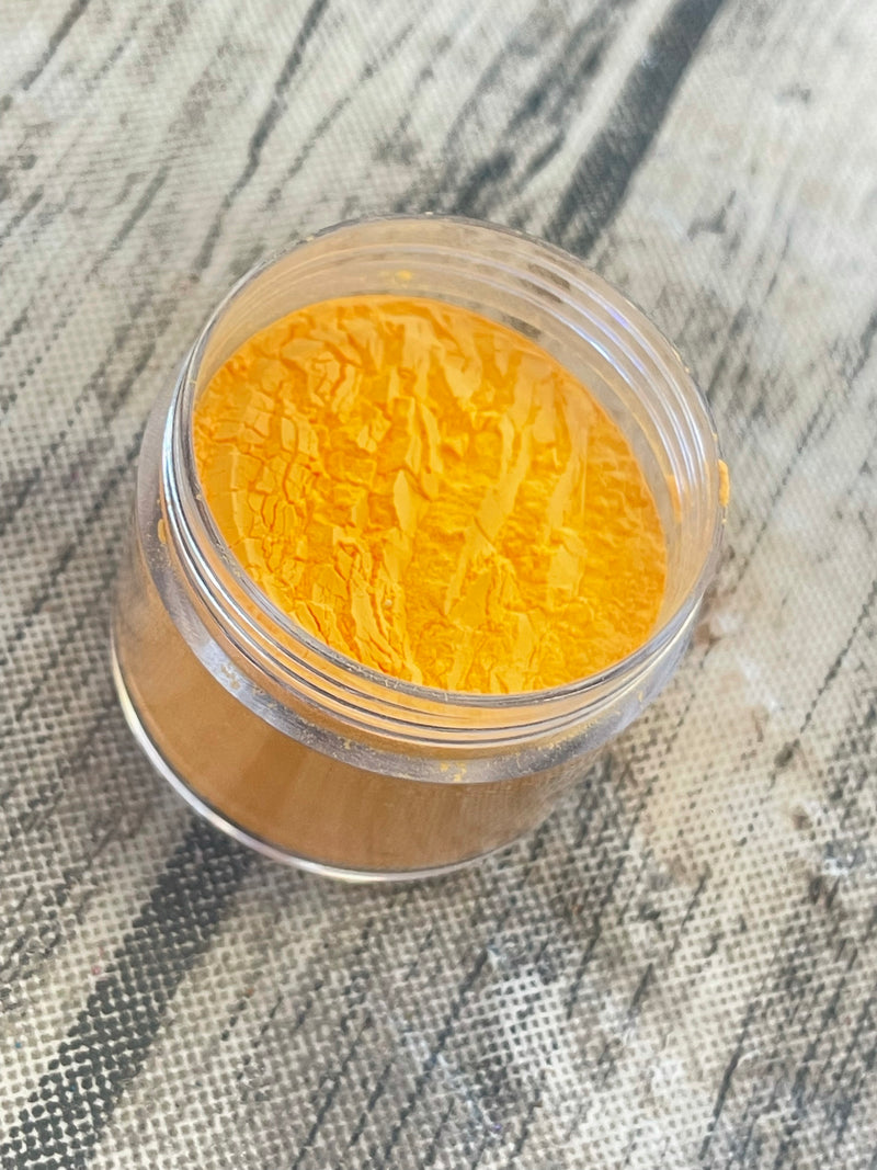 Light Orange to Yellow Glow Powder