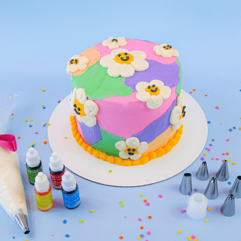 Flower Power Spring Cake Kit