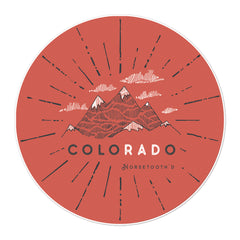 Colorado Burst Sticker