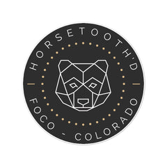 Horsetooth'd Bear Sticker