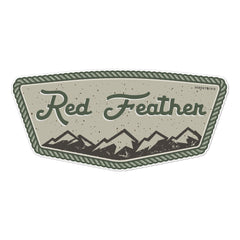 Red Feather Lakes Badge Sticker