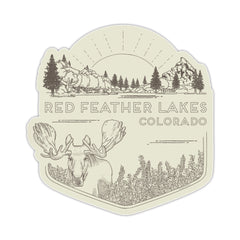 Red Feather Lakes Sticker