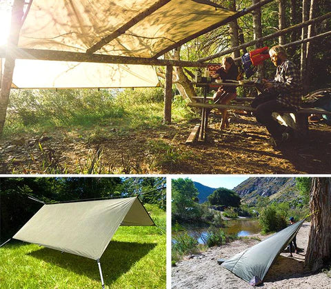 Mastering the A-Frame Tarp Setup – AquaQuest Waterproof