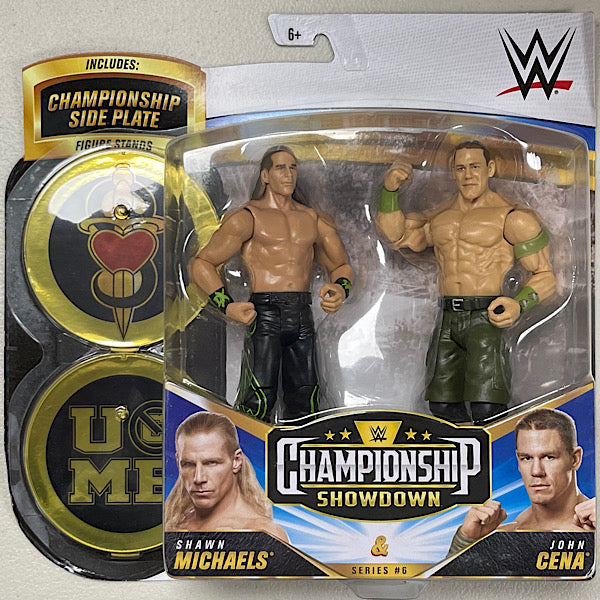 Wwe Mattel 2 Pack Action Figures Championship Showdown Series 6 ged Figure Wrestling Collector Shop