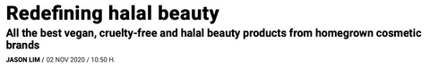 halal beauty, cosmetics, Malaysian