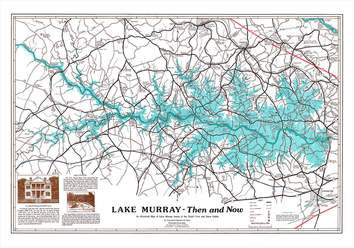 Lake Murray Then and Now by Ed Fetner Palmetto Fine Arts