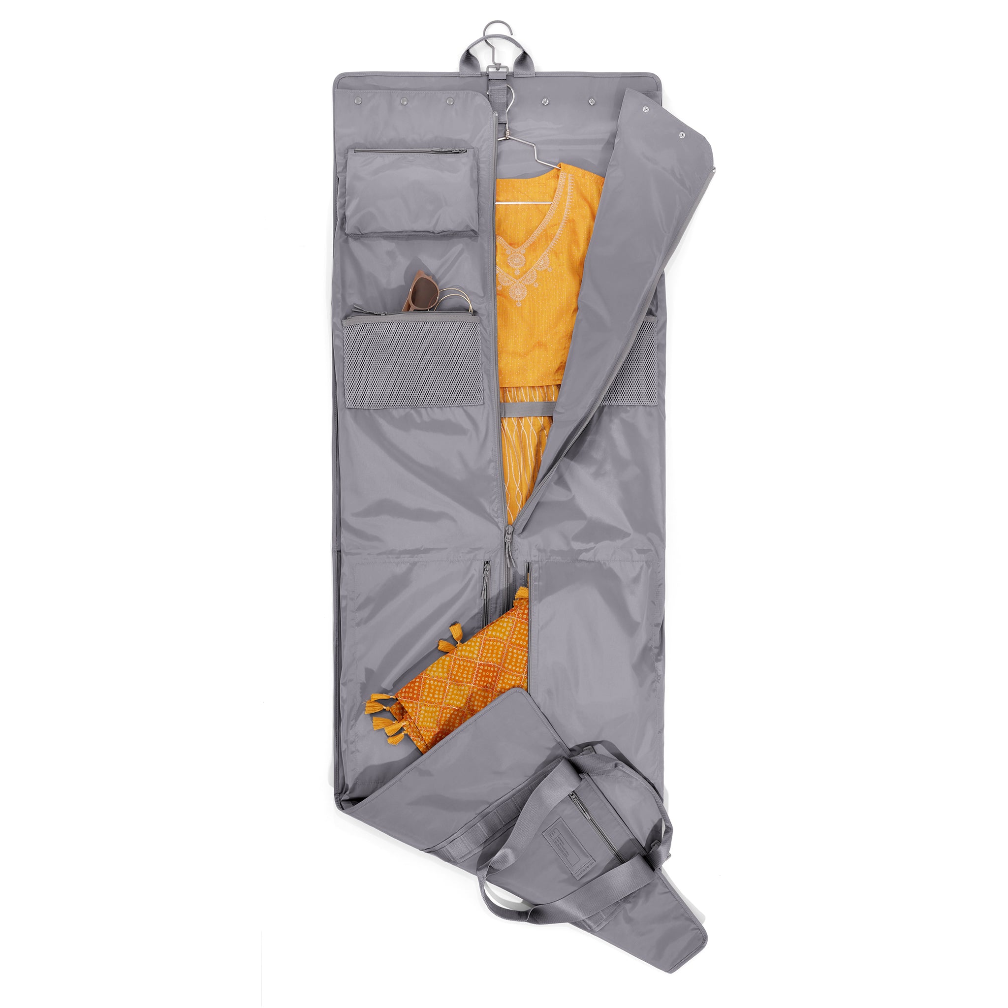 Capri Garment Bag in Ash