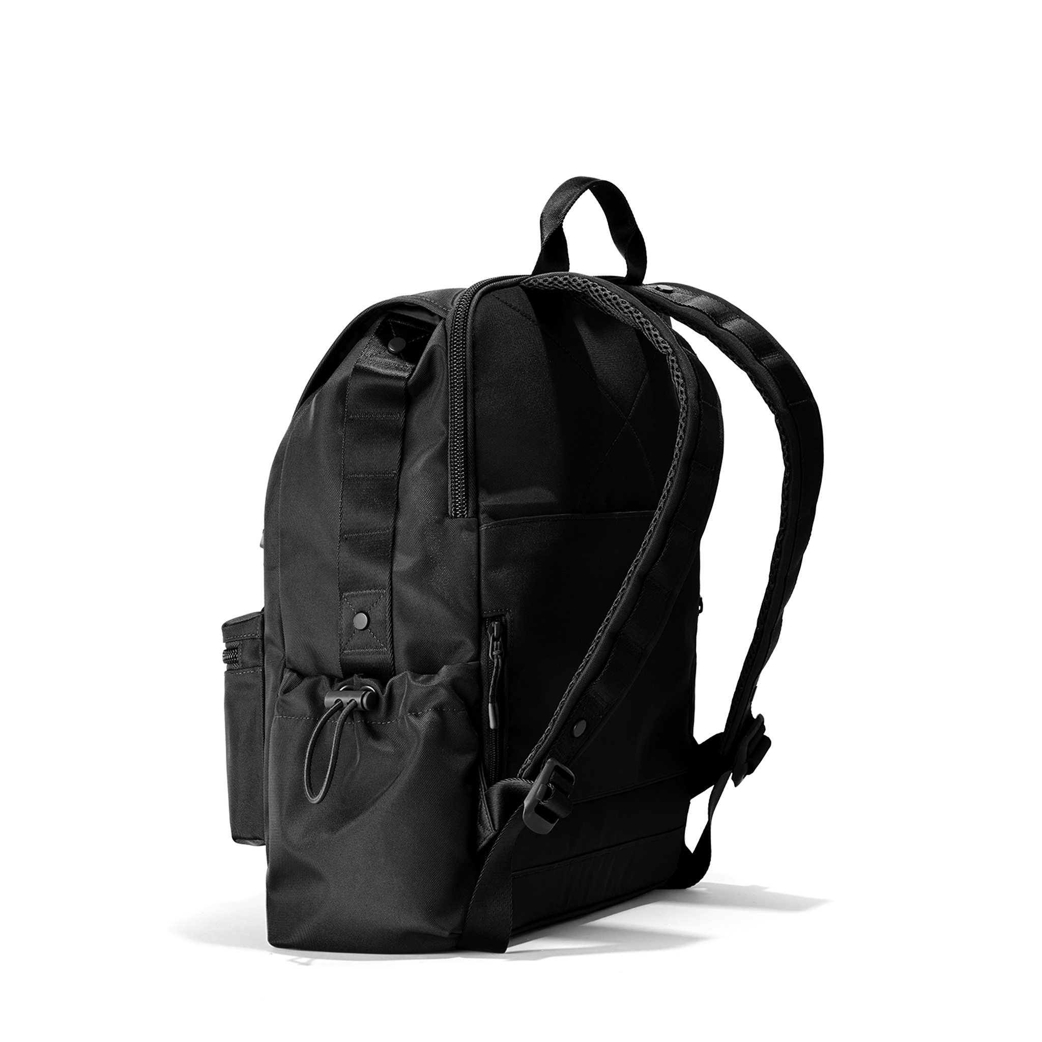 Brooklyn Flap Top Backpack in Onyx