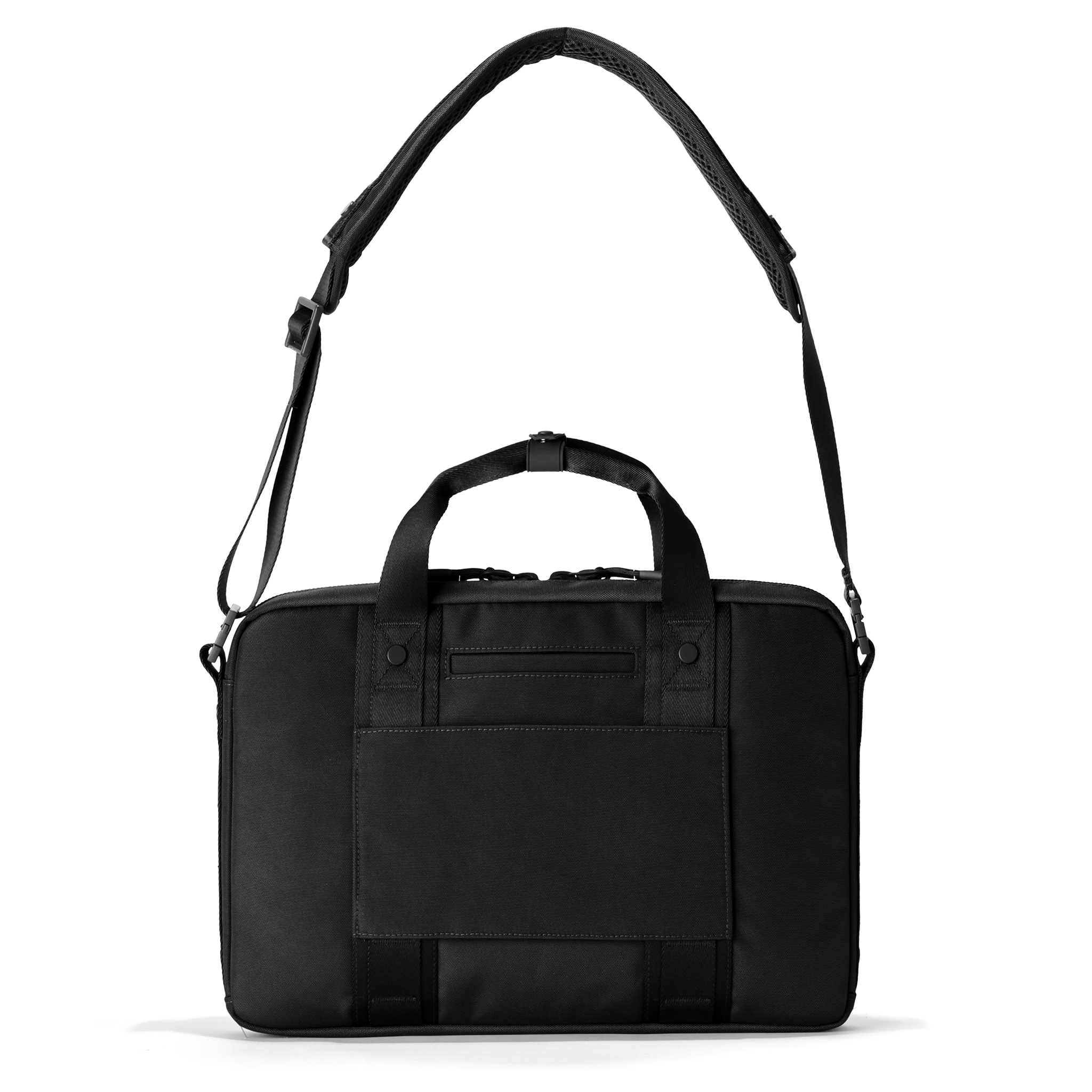 Oslo Slim Laptop Bag in Onyx