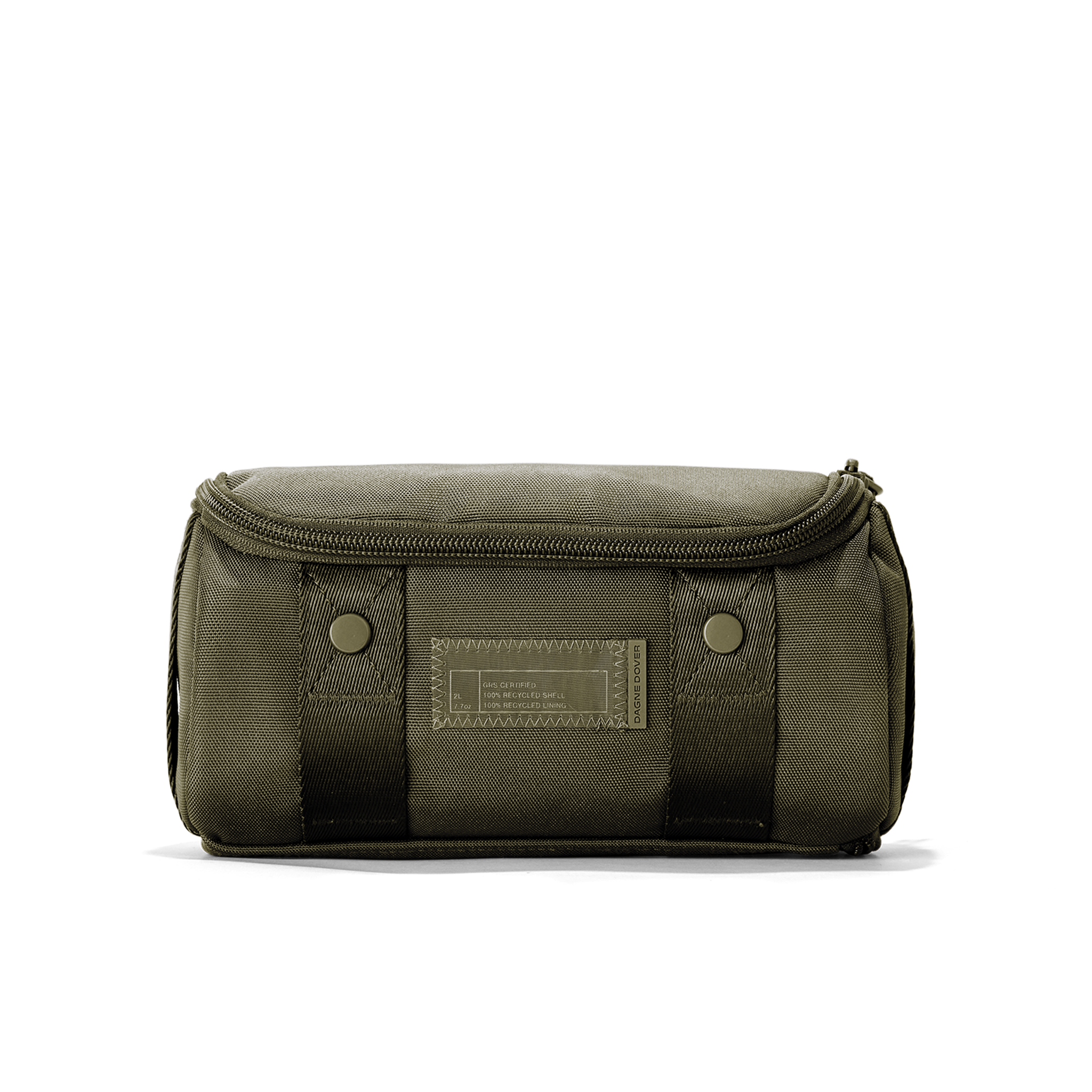 Seoul Dopp Kit in Dark Moss, Small