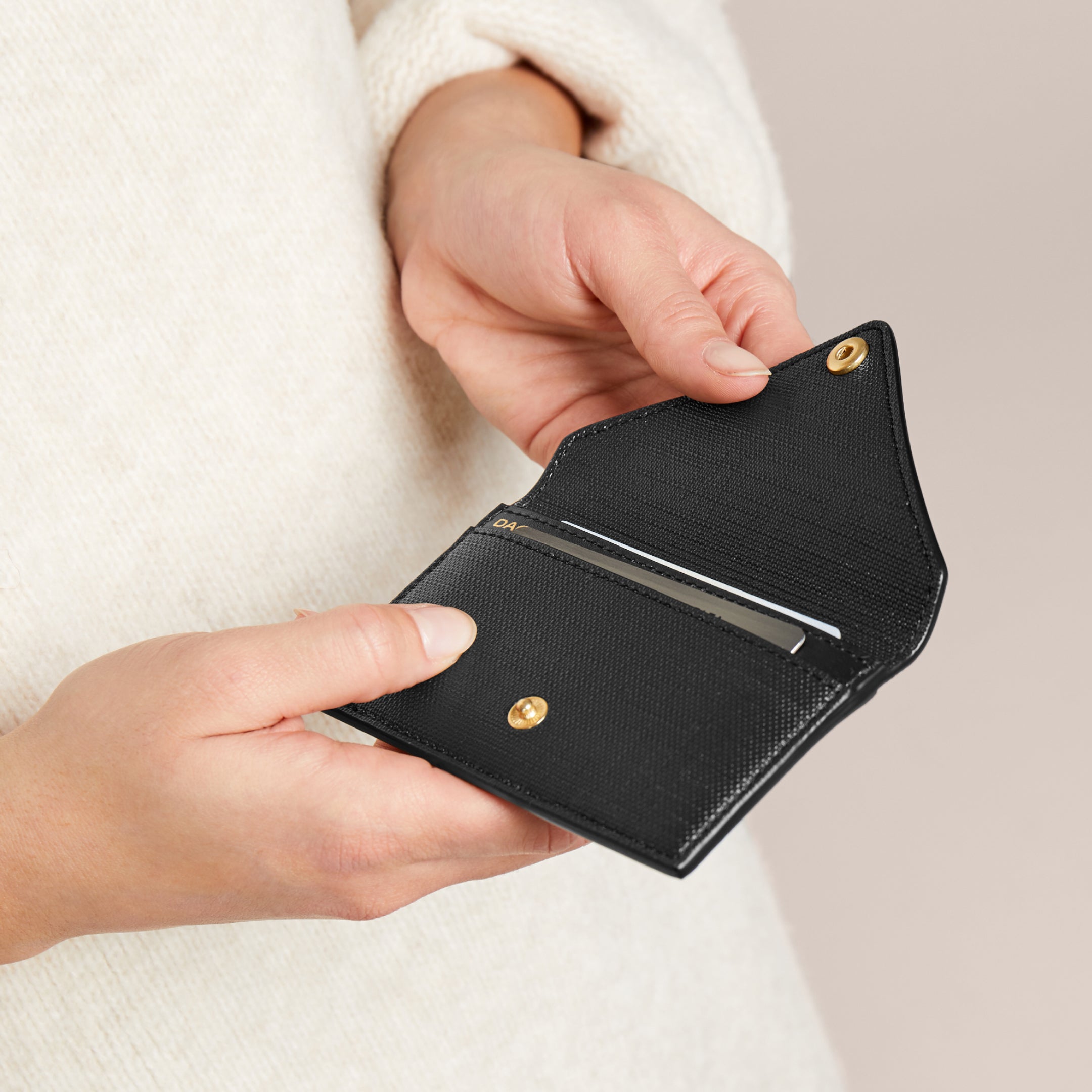 Card Case in Onyx