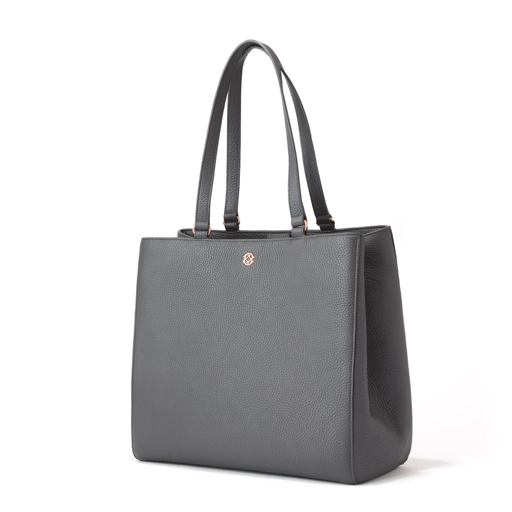 Allyn Tote - Leather Tote for Work & Weekends | Dagne Dover - Dagne Dover