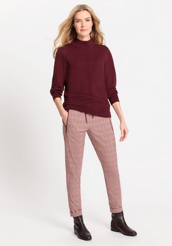 Lisa Fit Straight Leg Pull-On Sweater Knit Pant