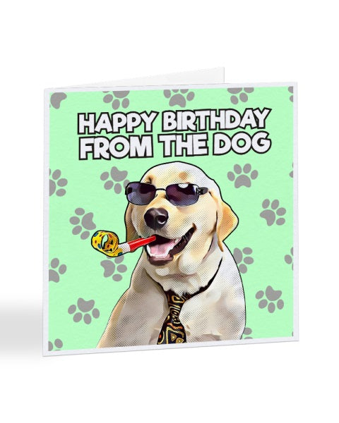 Birthday Card From The Dog, Popular Breeds, Birthday Greetings Card ...