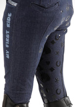 Load image into Gallery viewer, Premier Equine Sabrina Kids Full Seat Gel Riding Breeches

