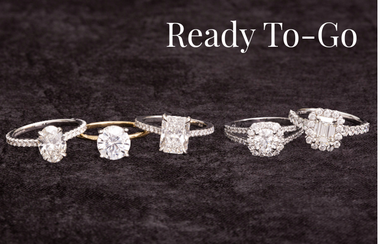 Pre-Set Engagement Rings