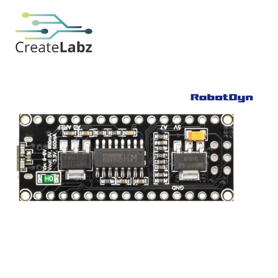 arduino nano pinout usb