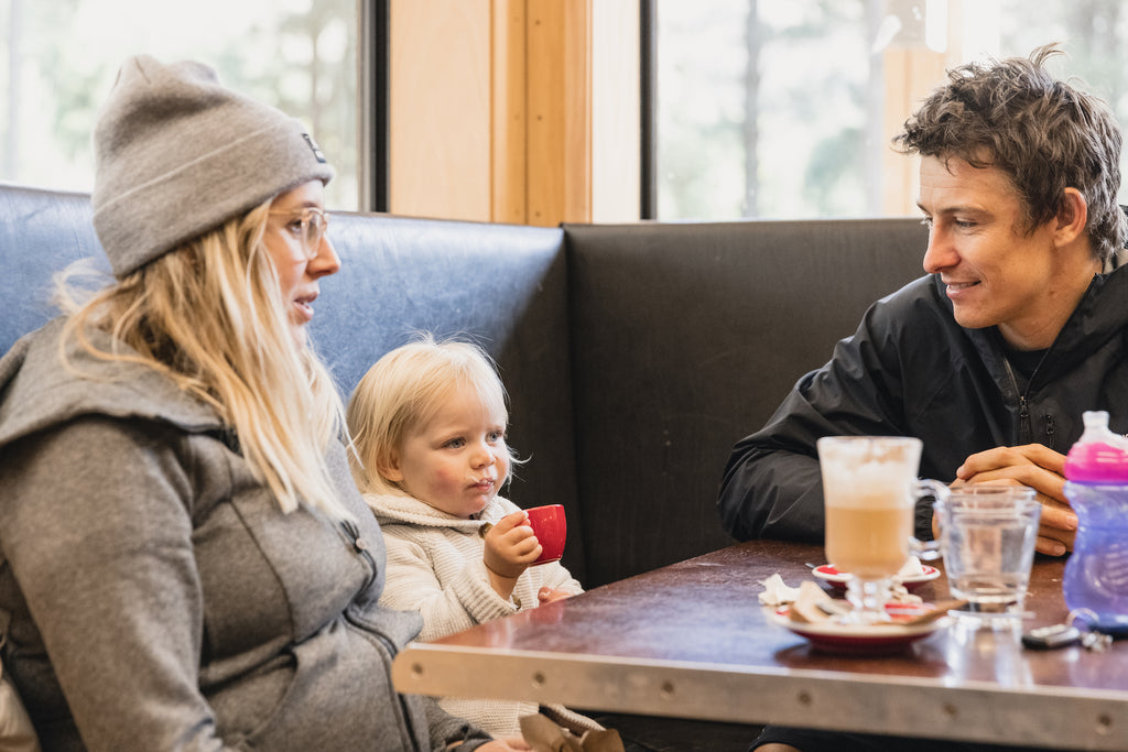 Sam Blenkinsop and his family