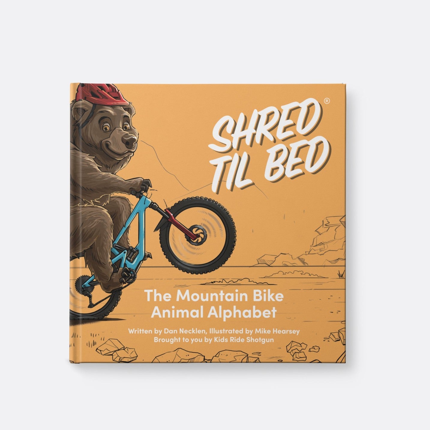 SHRED TIL BED THE MTB ANIMAL ALPHABET - Kids Ride Shotgun New Zealand product image