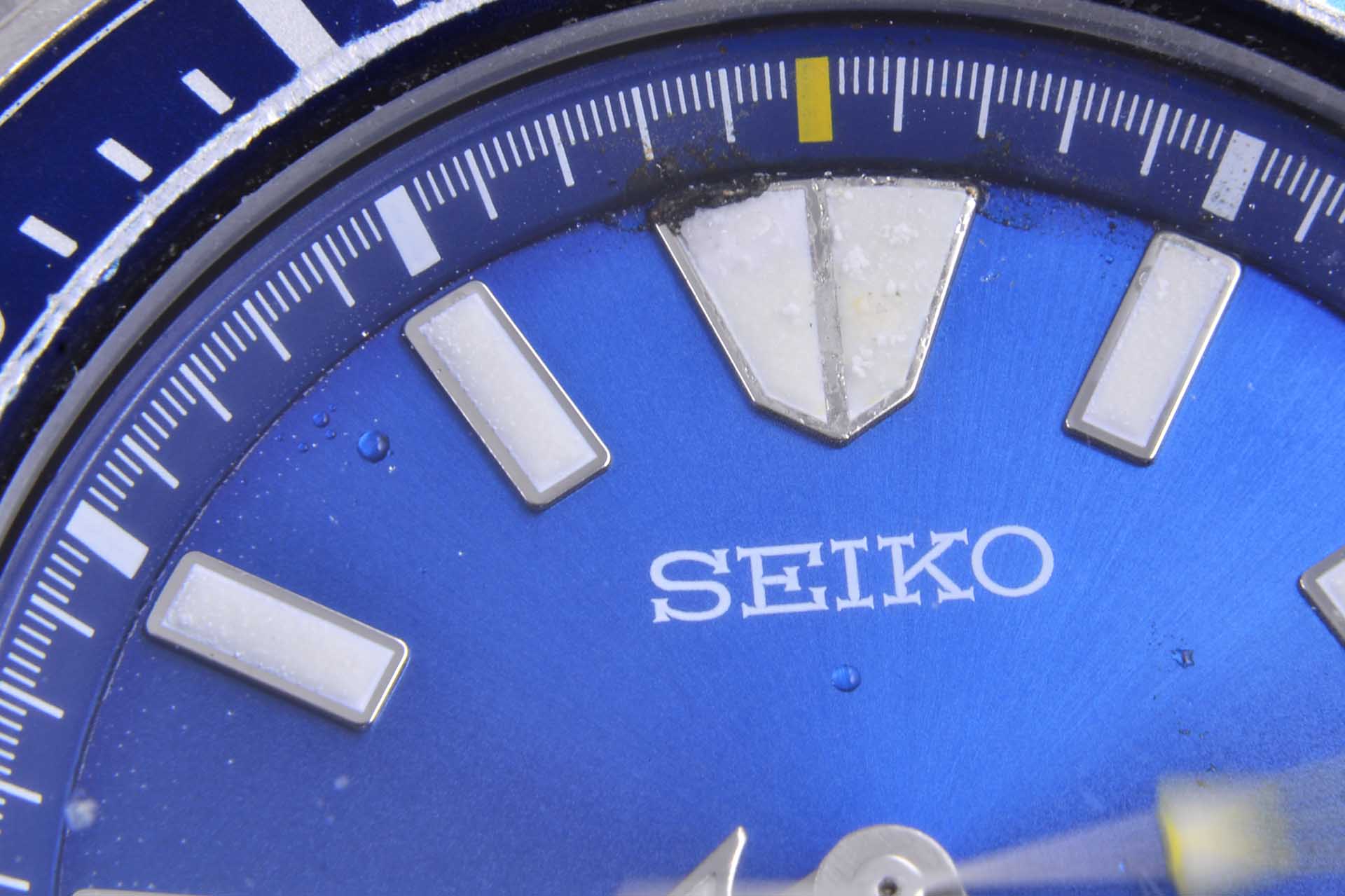 seiko samurai blue lagoon noyé