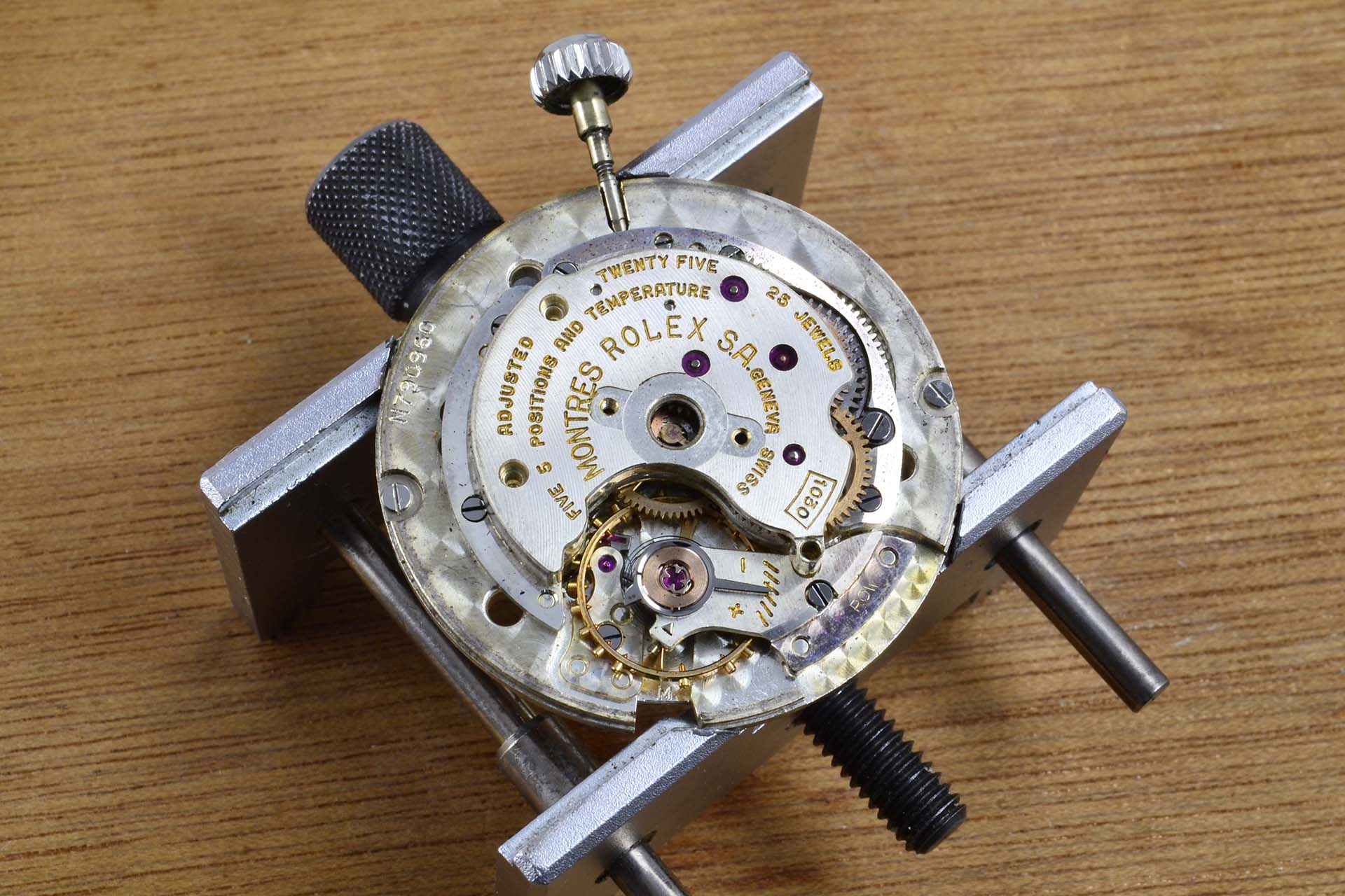 Rolex 6564 "Explorer" calibre 1030 : Restauration