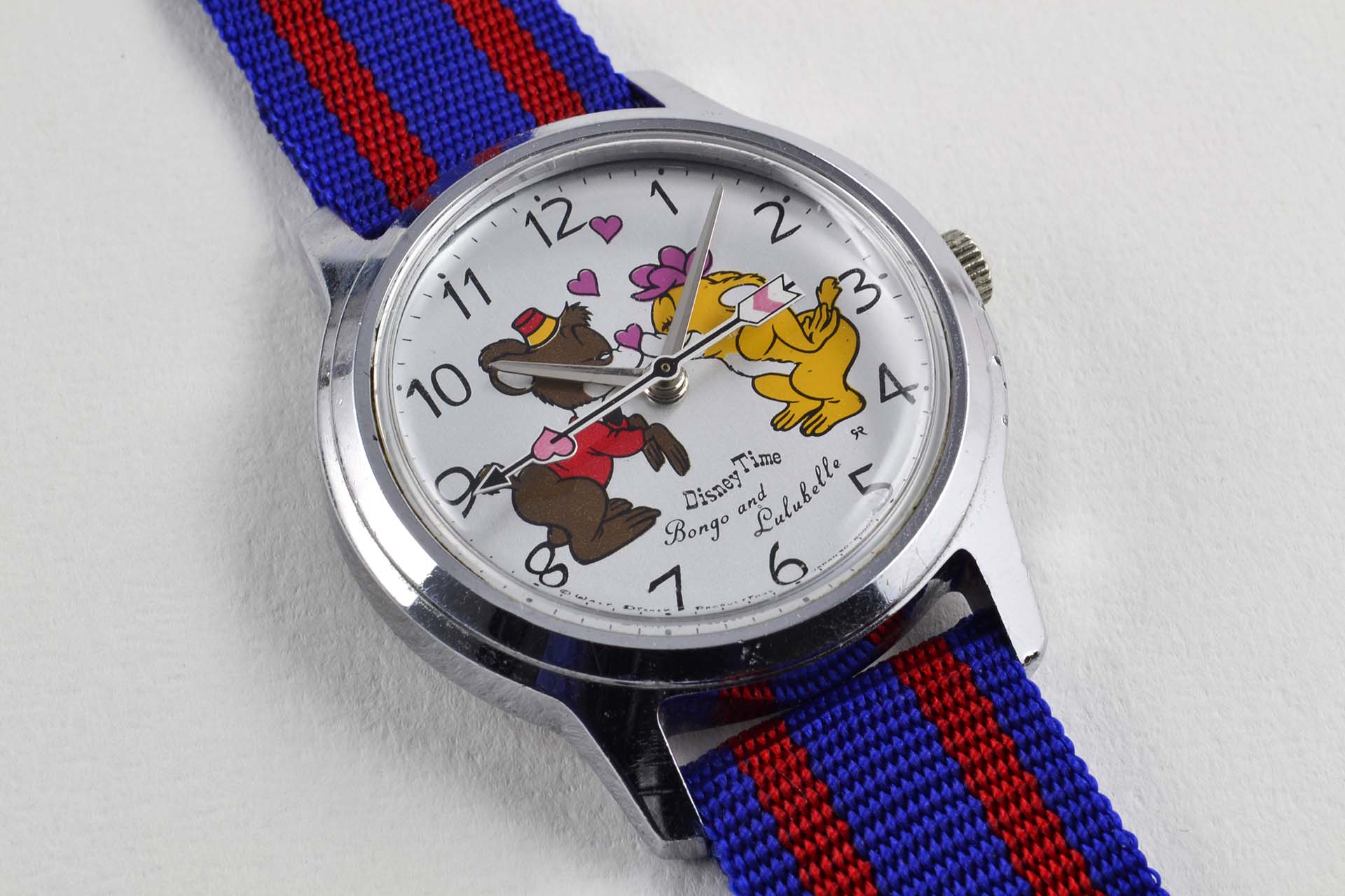 seiko disney time lumeville bongo lulubelle vintage watch